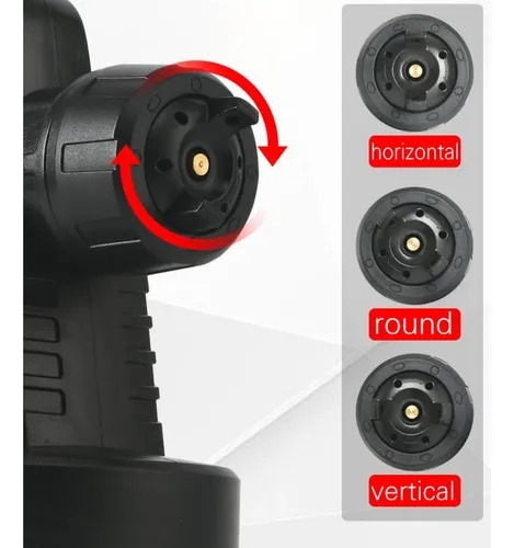 Pistola De Pintura Electrico Recargable